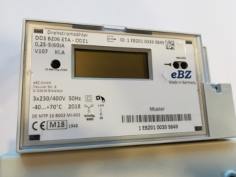 Zählerablesung ab 01.12.2022